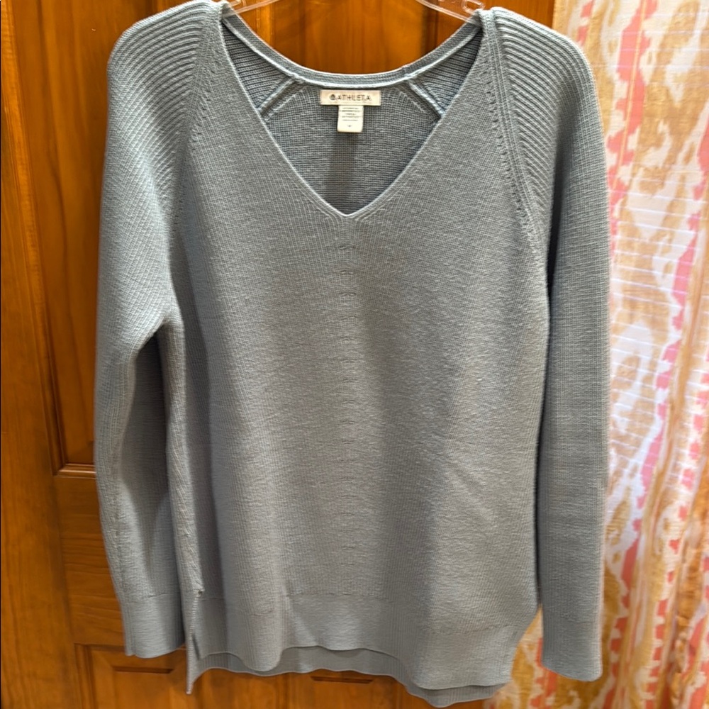 Athleta Women's Gray Blue Sweater